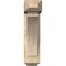 Ekena Millwork Thorton Craftsman Rough Sawn Bracket w/ Offset Brace, Douglas Fir, 6"W x 16"D x 24"H BKT0604X16X24THR04RDF - alternate 2
